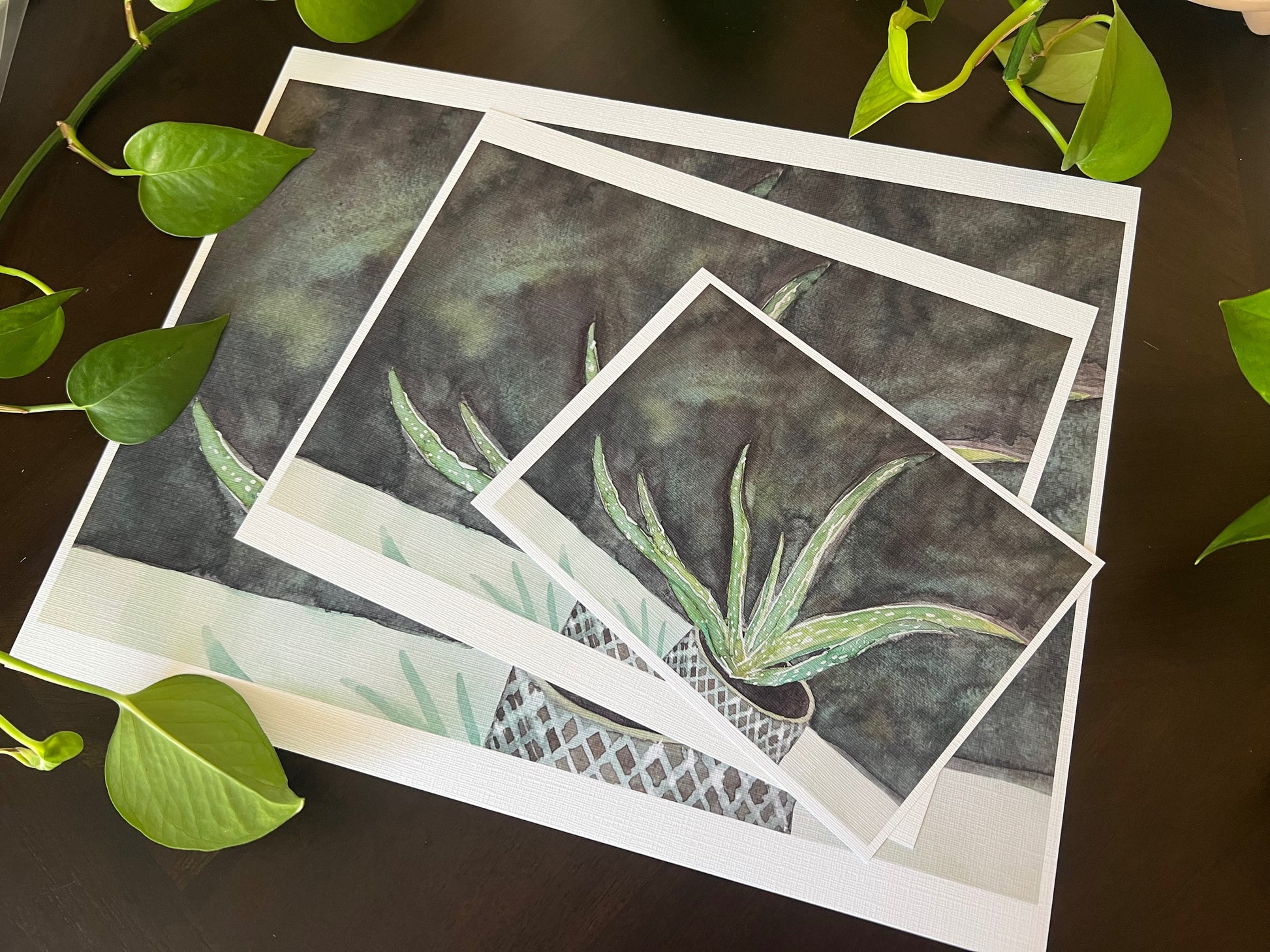 Letting Go and Reciving Art Print image 1