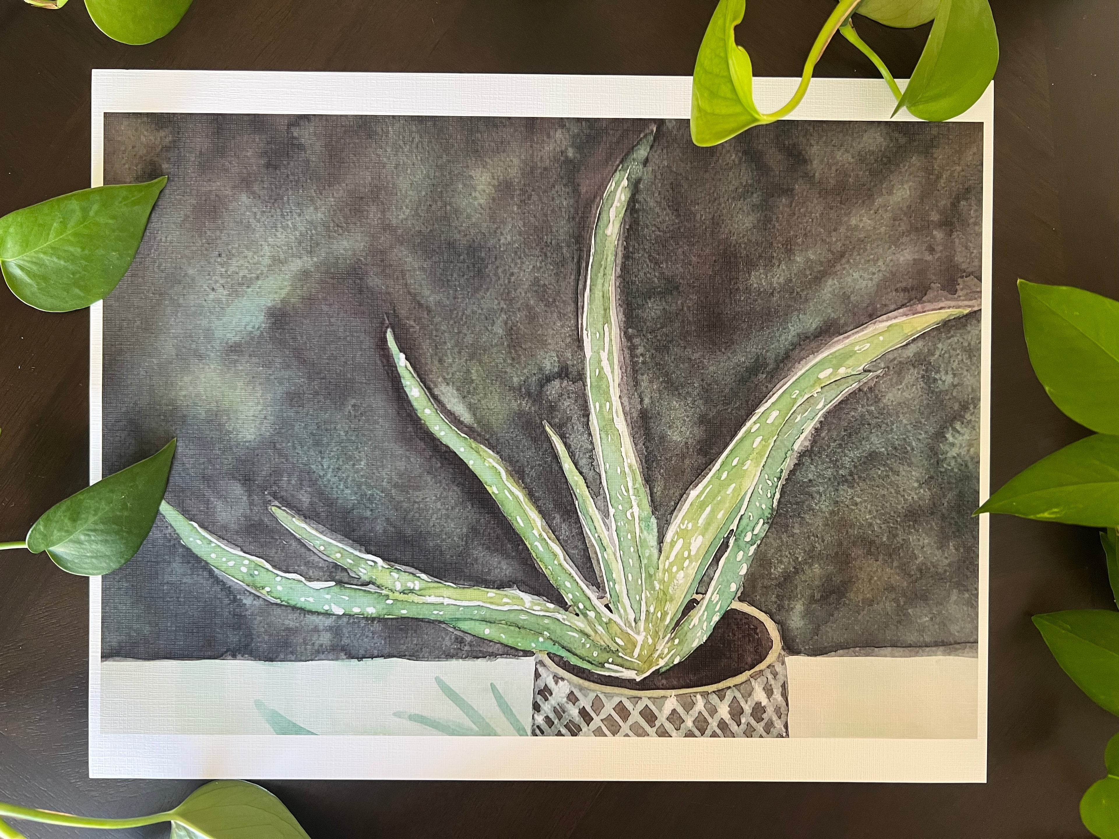 Letting Go and Reciving Art Print image 0