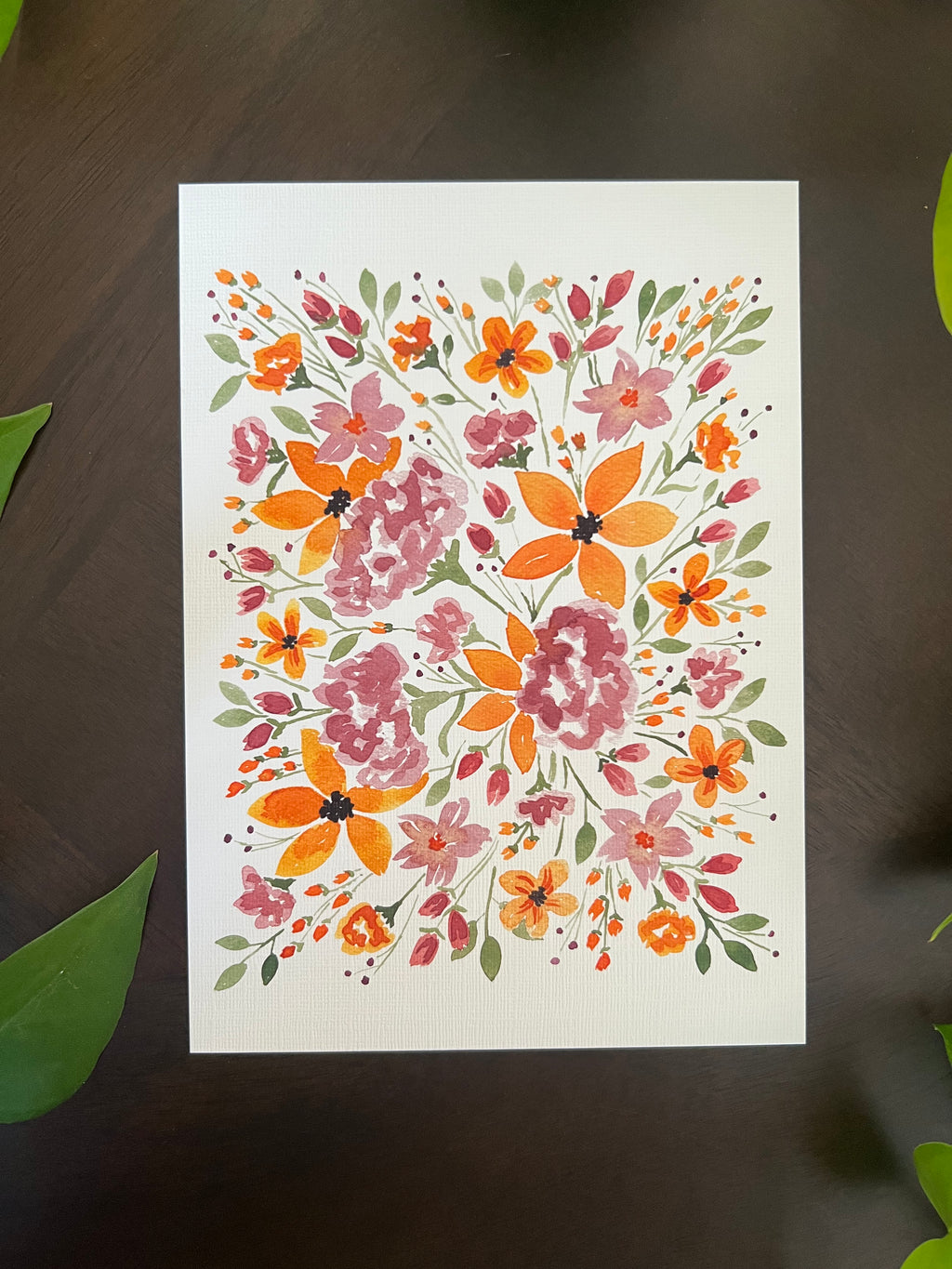 Cathleen's Flowers Art Print image 3