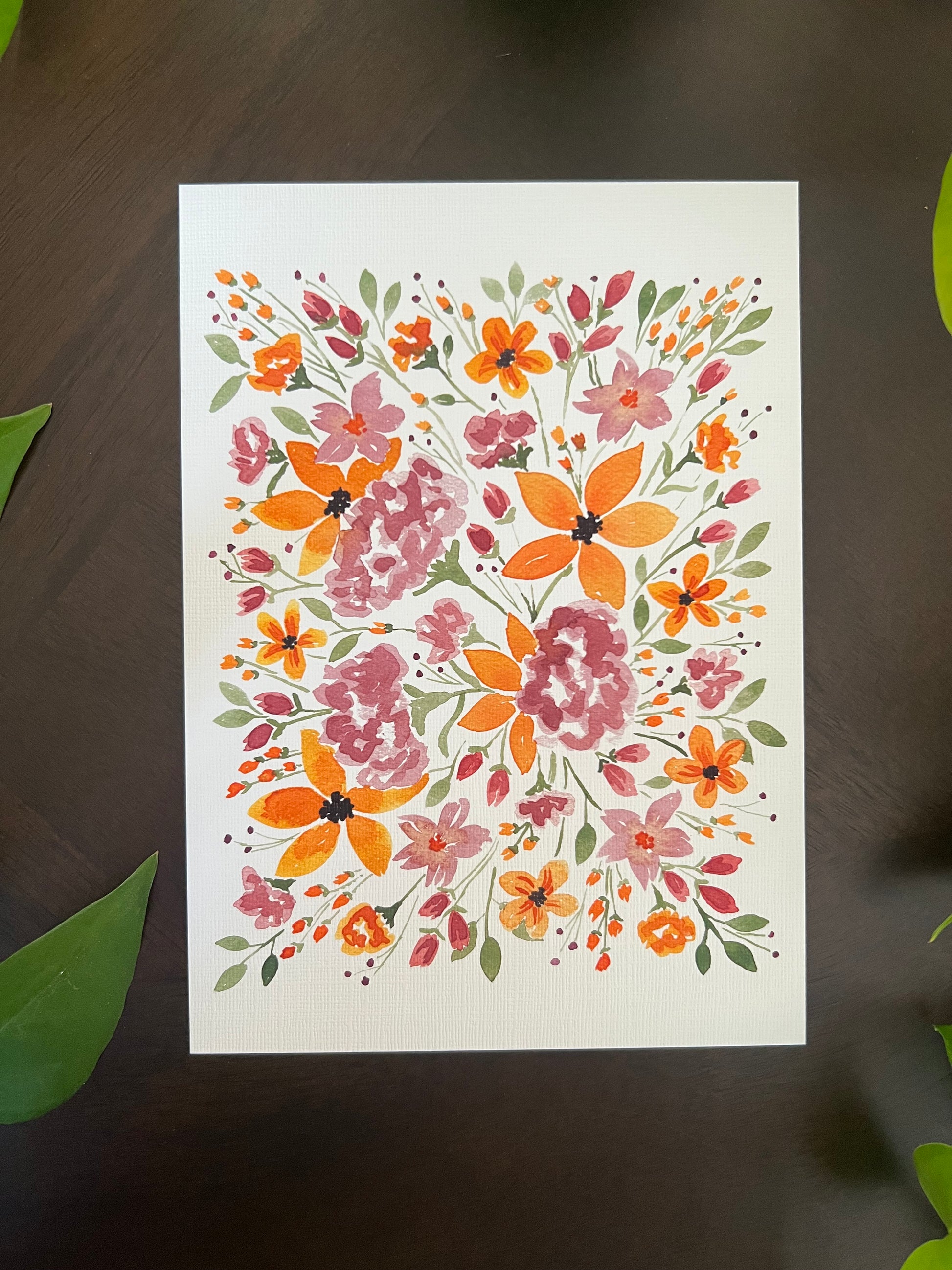 Cathleen's Flowers Art Print image 3