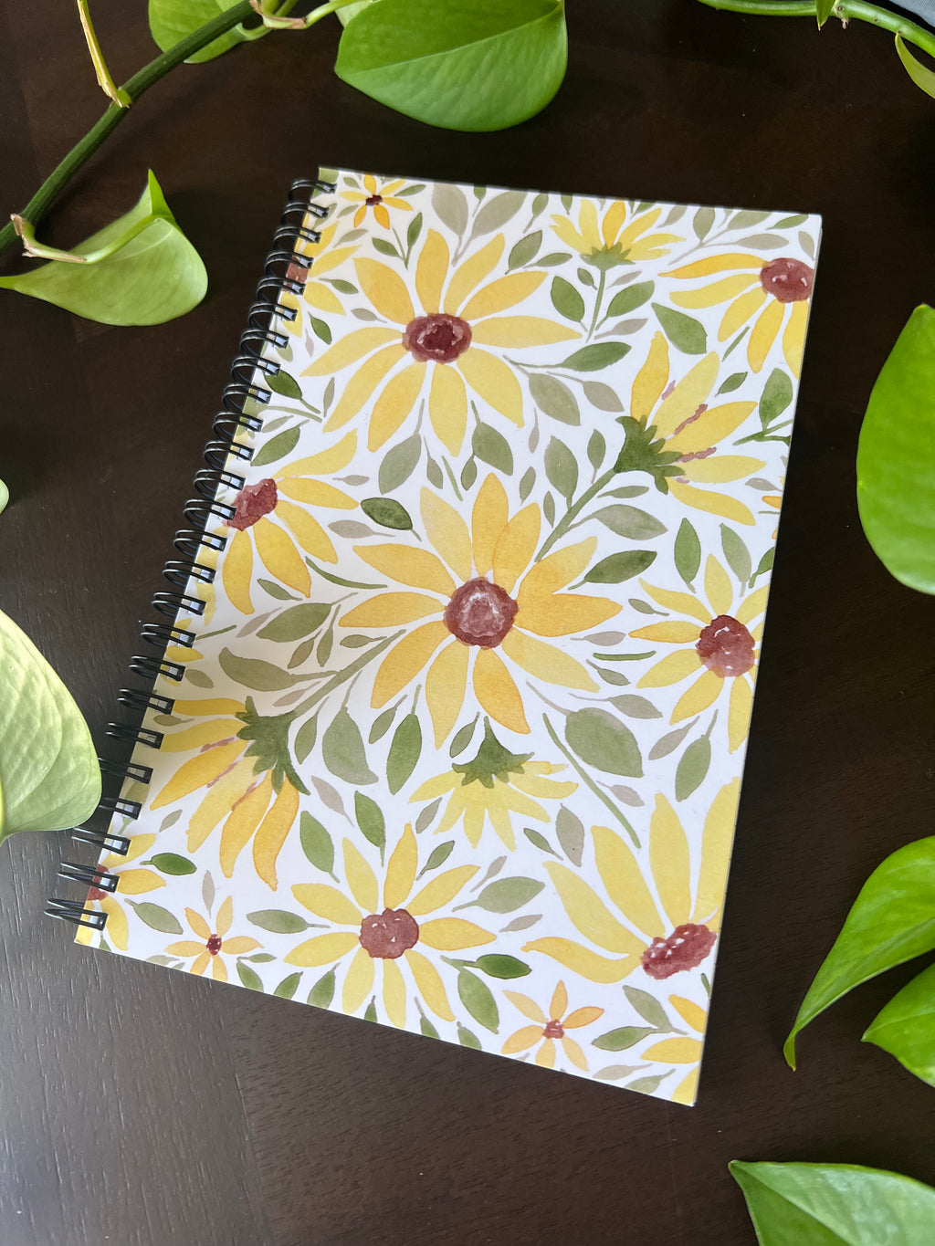 Sunflower Notebook