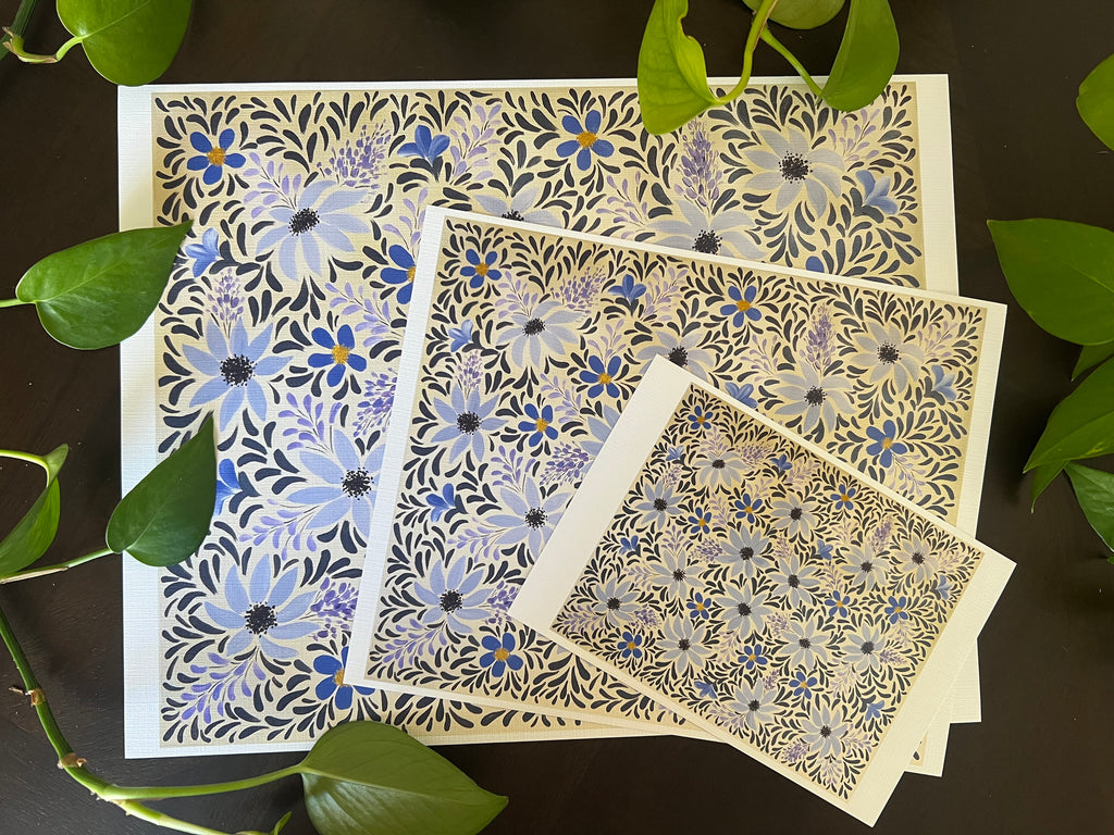 Roaming Garden Art Print image 1