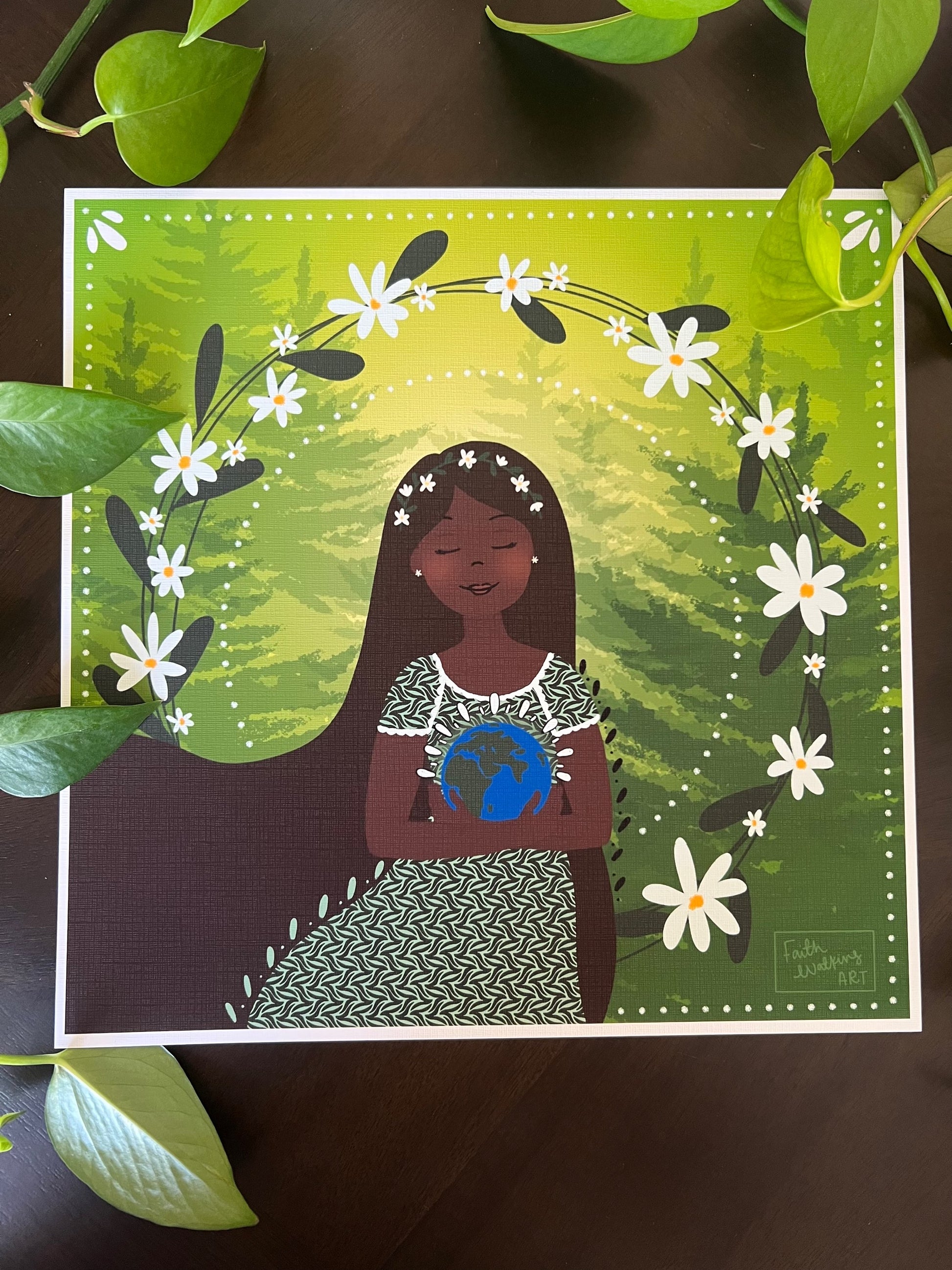 Mother Nature Art Print image 0