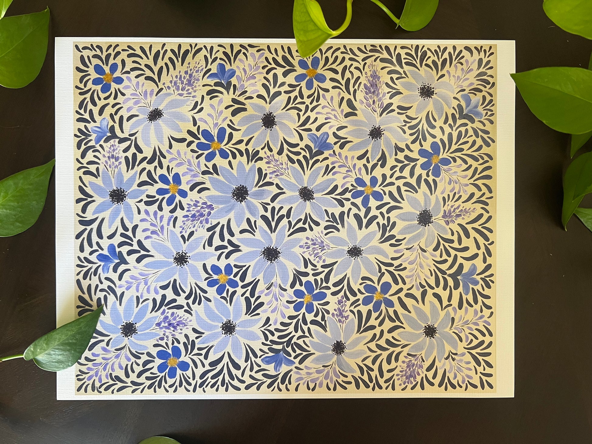 Roaming Garden Art Print image 2