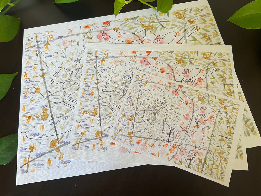 Pattern Pickers Art Print image 1