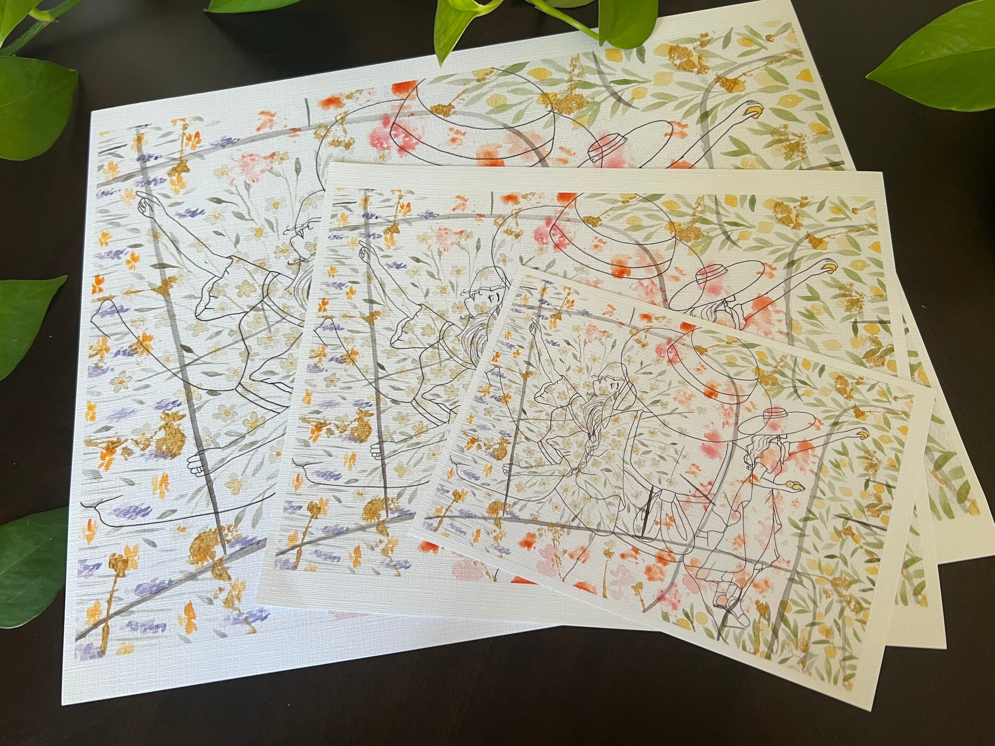 Pattern Pickers Art Print image 1