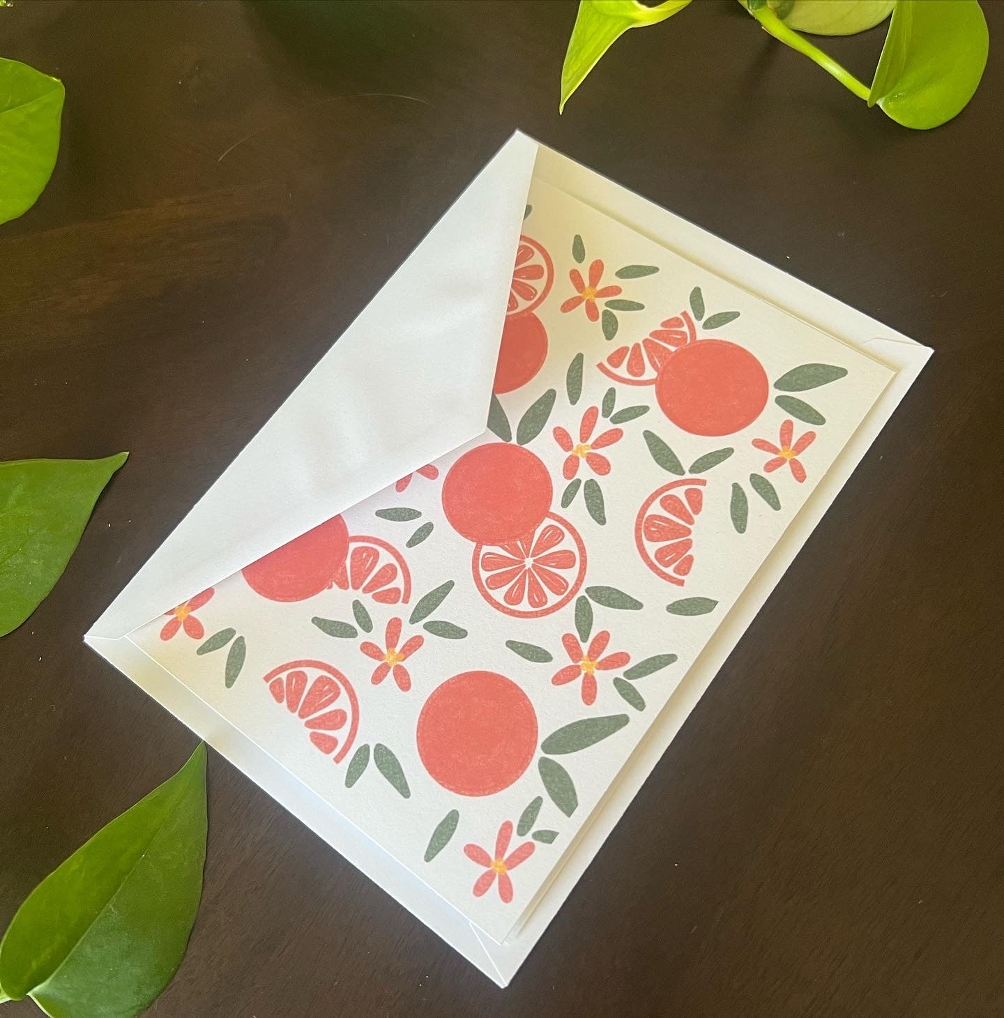 Greeting card: Grapefruit