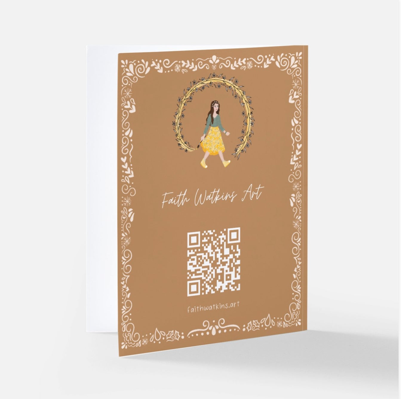 Greeting Card: Gingerbread Wonderland