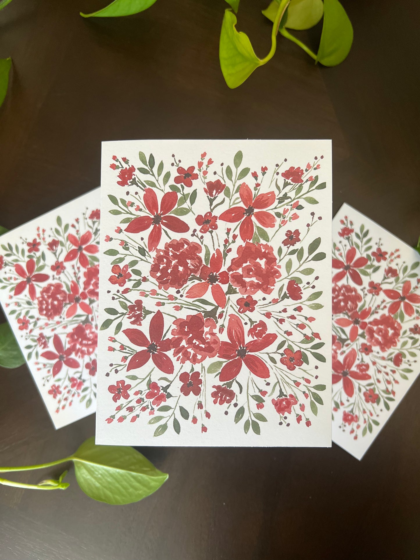 Greeting card: Amy’s Flowers