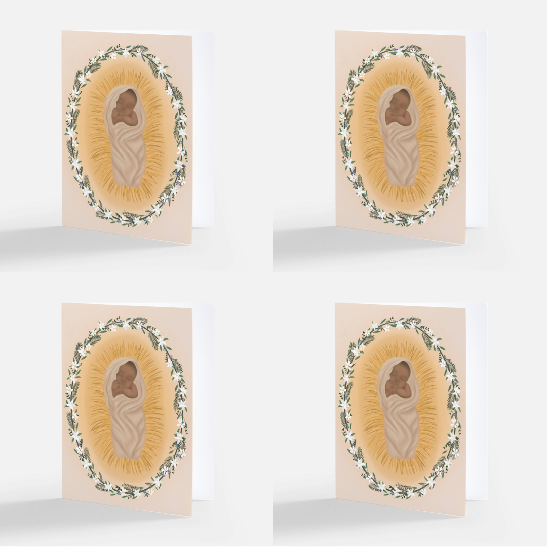 Pack of Four Greeting Cards: The Eternal Gift