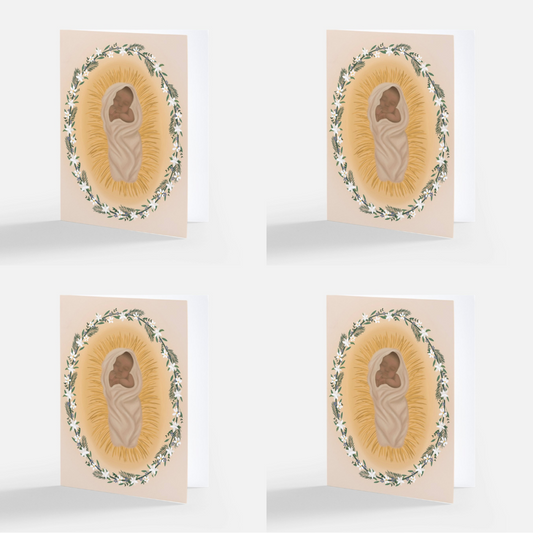 Pack of Four Greeting Cards: The Eternal Gift