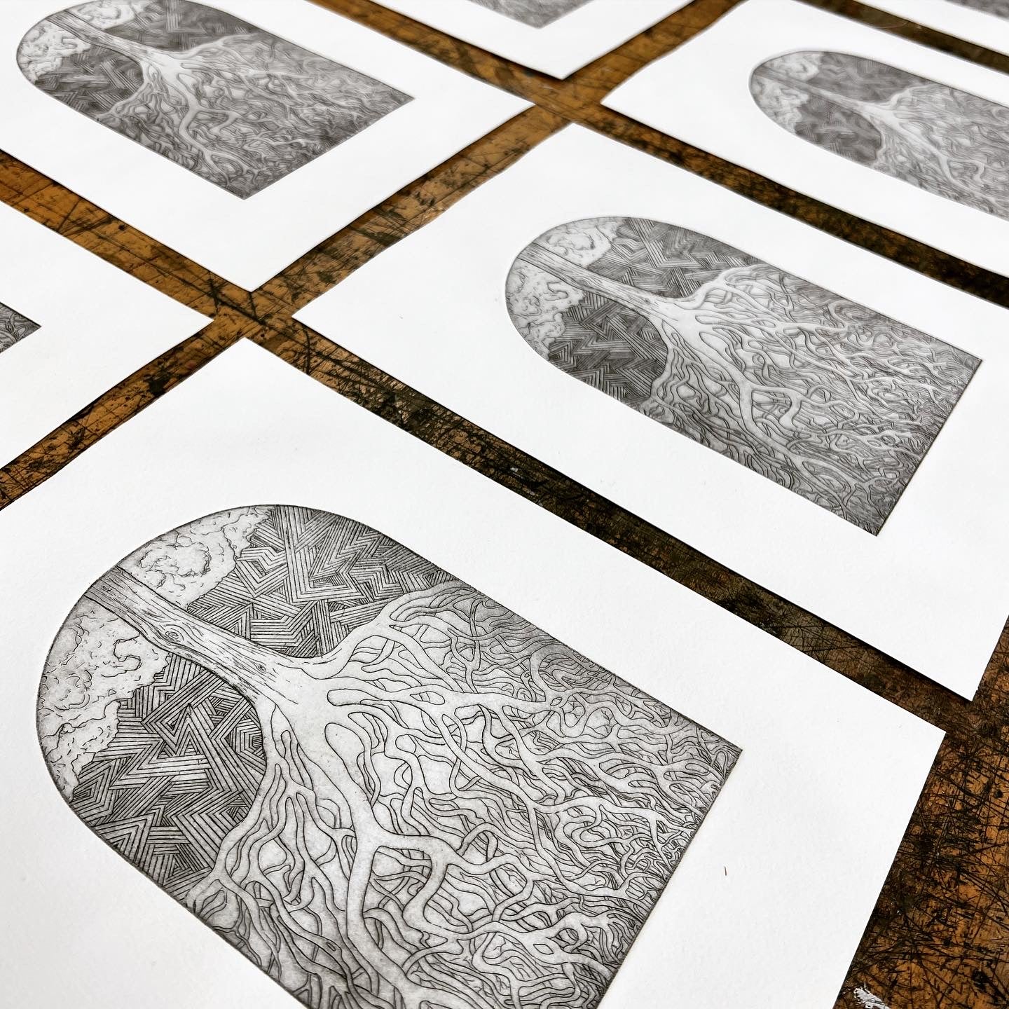 Living Foundation- Original Intaglio, Edition of Seven image 6