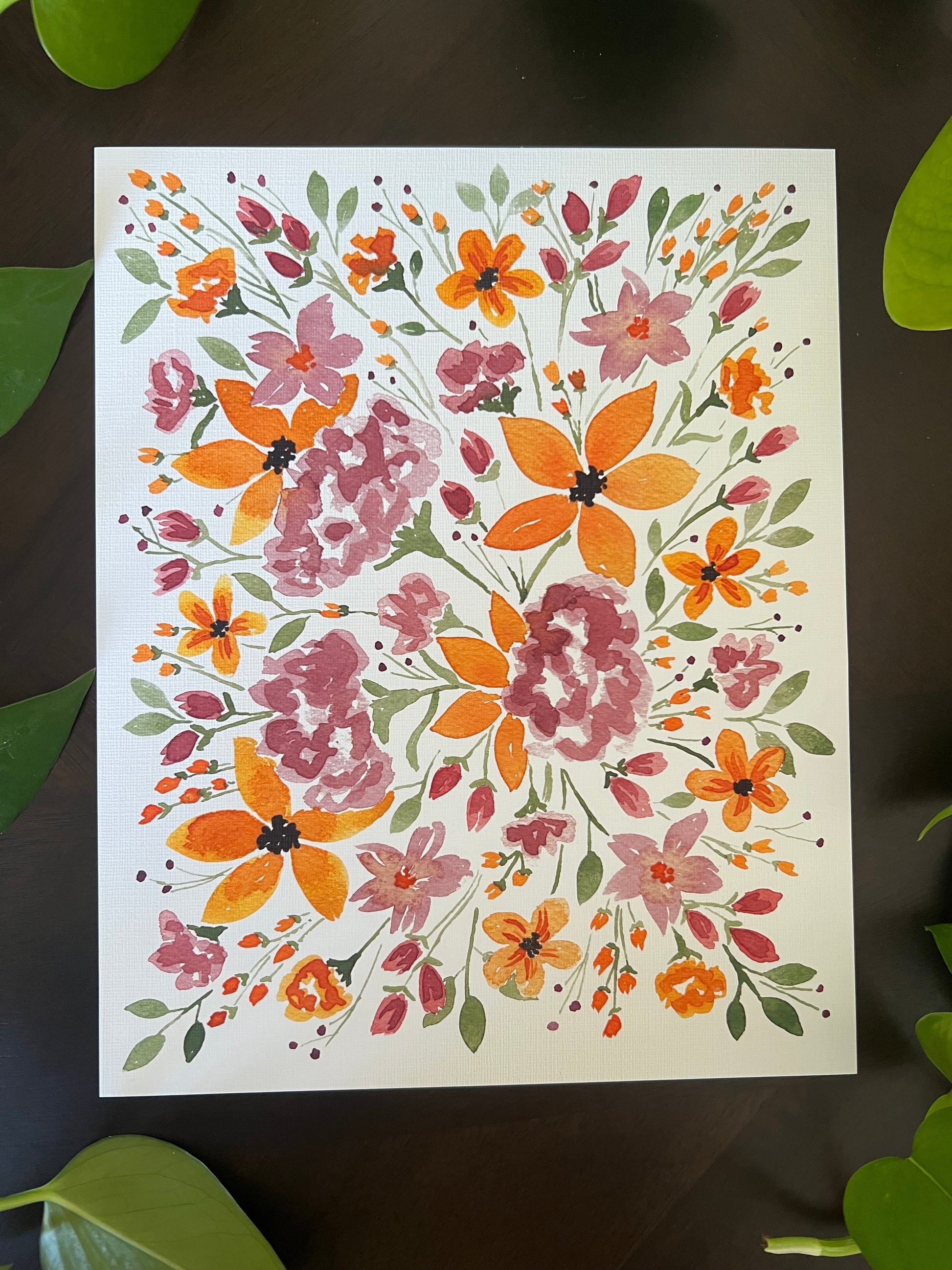 Cathleen's Flowers Art Print image 2