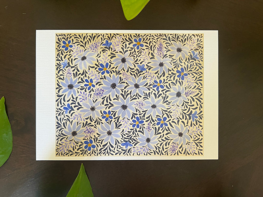 Roaming Garden Art Print image 3