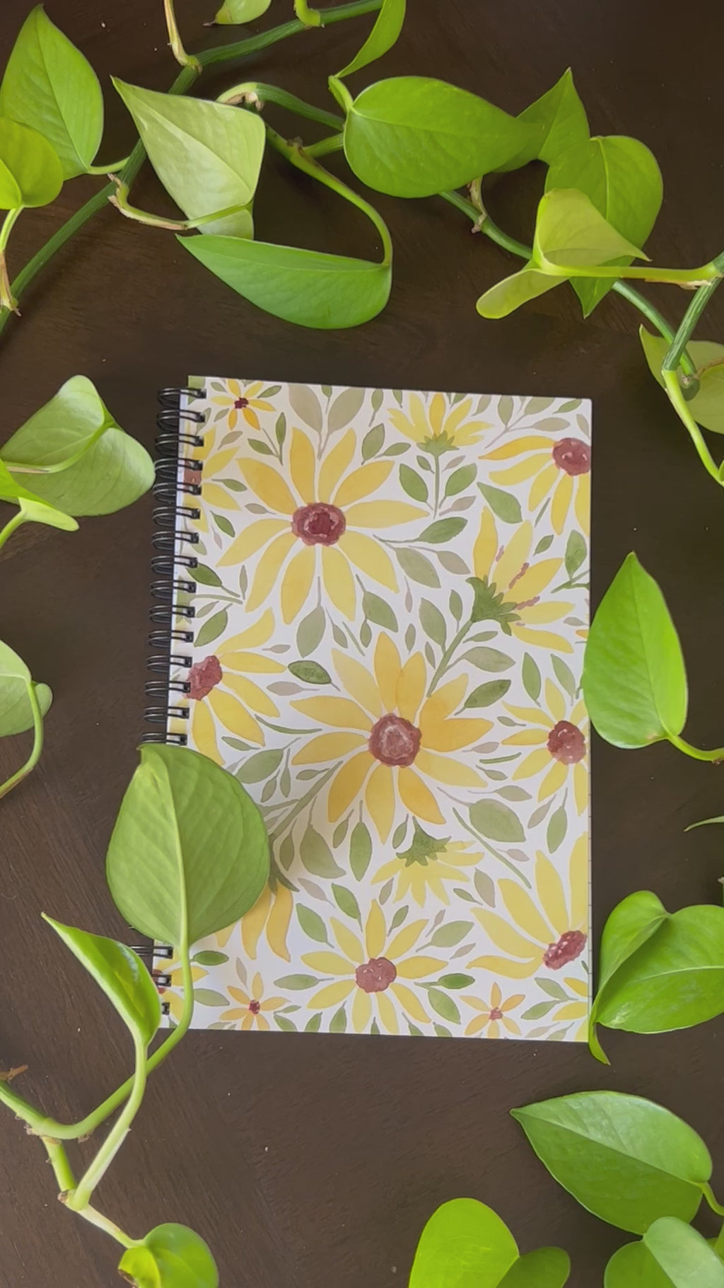 Sunflower Notebook